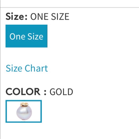 Gorjana Perla Imitation Pearl Huggie Hoops - Picture 3 of 4